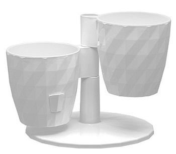 Кашпо для цветов Дуэт Ruby КШ-8686 BMC