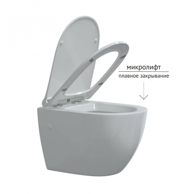 Комплект BERGES: инсталляция АТОМ 410, унитаз Tornas Rimless