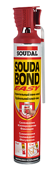 Клей полиуретановый 750 мл SOUDABOND EASY с аппликатором GENIUS GUN Soudal