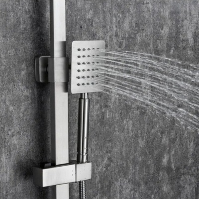 Душевая система с тропическим душем F24802 Frap