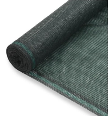 Сетка фасадная 2x50м темно-зеленая 80 г/м2 ХОЗАГРО