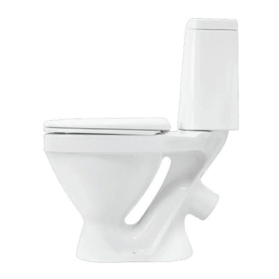Унитаз-компакт напольный Лада Стандарт Sanita WC.CC/Lada/1-P/WHT.G/S1