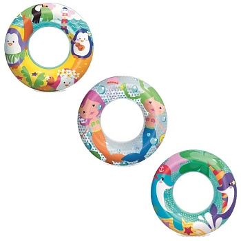 Надувной круг для плавания поливинилхлорид детский 