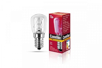 Лампа накаливания для холодильников и швейных машин 15/P/CL/E14 Camelion