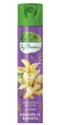 Освежитель воздуха GREEN COLLECTION Provence Имбирь и ваниль 300 мл