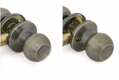 Ручка защелка 6072 AB PS Фабрика замков