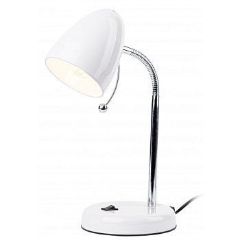 Светильник светодиодный настольный N-116-Е27-40W-W белый, ЭРА