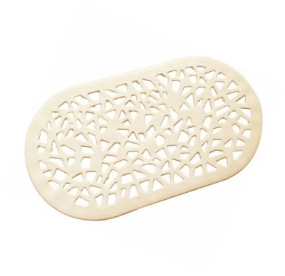 Коврик для ванной 39х68см GRENADA, Bisk 06762 (бежевый)