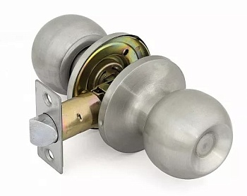 Ручка защелка 6072 SN PS Фабрика замков