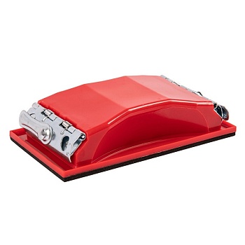 Брусок для шлифования, 160 х 85 мм, пластиковый с зажимами, MATRIX 75820