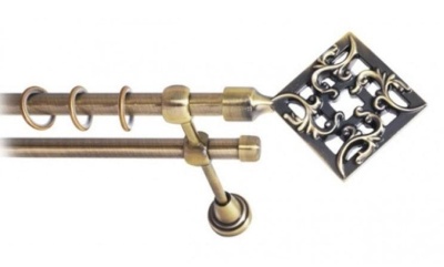 Наконечник Дели 16 мм, антик, 2 шт