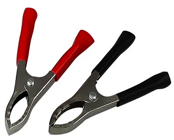 Зажим крокодил длина 75 мм, ток 30A, 2 шт REXANT