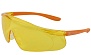 Очки защитные открытые Zenith янтарные JETA SAFETY (JSG-7912A)