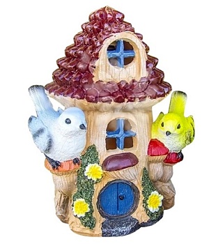 Фигура садовая на солнечной батарее Шишкодом LED 20см, Чудесный Сад 613