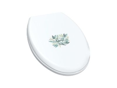 Сиденье для унитаза Home 1, снежно-белый, BEROSSI АС15801500 