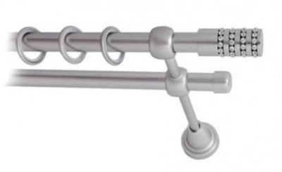 Наконечник Барамелло 16 мм, сатин, 2 шт