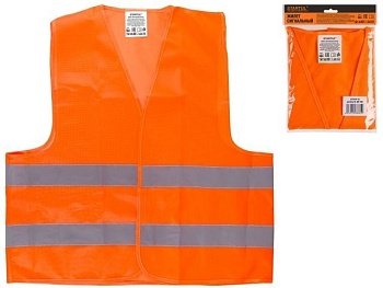 Жилет сигнальный оранжевый, STARTUL