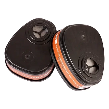 Фильтр к респиратору полумаске A2 2шт JETA SAFETY 6550