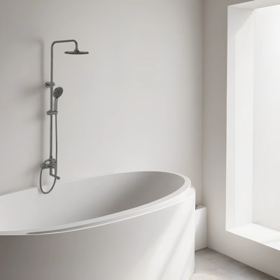 Душевая система со смесителем Lagos Gun Meta ESKO ST205LGGM