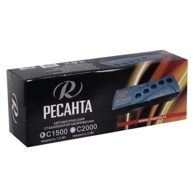 Стабилизатор напряжения С1500 Ресанта 63/6/33