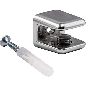 Полкодержатель для стекла 6-8 мм AK 104 хром, AKS