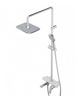 Душевая система с тропическим душем RedBlu by Origin Bit 977720000 Damixa