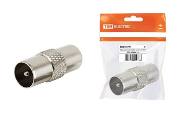 Переходник штекер TV - штекер TV, SQ1809-0014 TDM