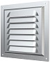 Решетка вентиляционная металлическая с оцинкованным покрытием 150х150 мм ERA
