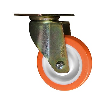 Колесо большегрузное полиуретановое поворотное RONEL серия RN01 NPU, Инолта