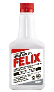 Присадка (антигель) для дизельного топлива Felix 340мл