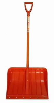 Лопата снеговая Рыжая сара 540х375мм алюминиевый черенок 1000мм