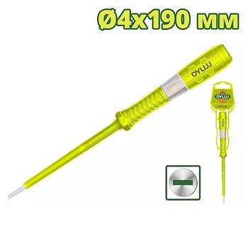Отвертка индикаторная 190мм DYLLU DTTP2904