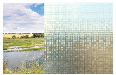 Статическая оконная пленка 45x150 см (S4526) Delfa