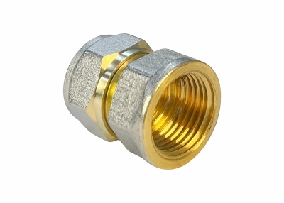 Соединитель обжимной с переходом на внутреннюю резьбу 16x1/2" VALFEX (VF.302.N.016012)