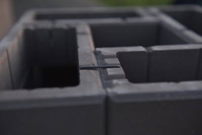 Наборный блок для столба забора (ТБЛОК-С4 клинкер) 240x120x65мм Рубелэко