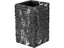 Стакан косметический Stonewave черный Perfecto Linea 35-130802