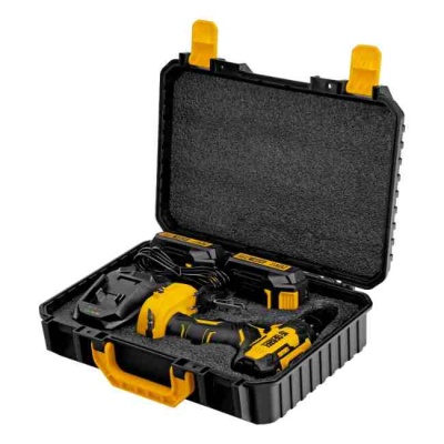 Дрель-шуруповерт аккумуляторная Denzel CDQ-20 (2 АКБ, ЗУ, кейс)