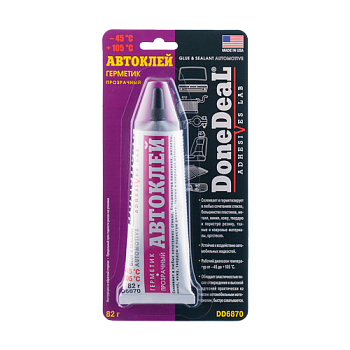 Клей-герметик прозрачный 