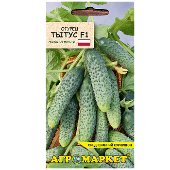 Огурец Тытус F1, 1г Агромаркет