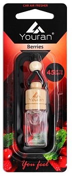 Ароматизатор автомобильный Youran You feel 4 мл Berries