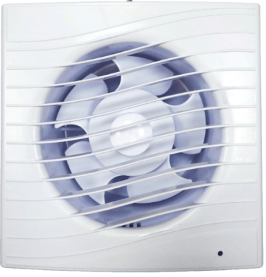 Вентилятор вытяжной с таймером ВИЕНТО d125 мм 