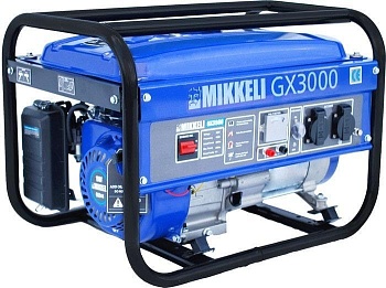 Генератор бензиновый MIKKELI GX 3000