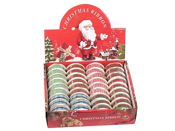 Лента декоративная 2,5 см х 2,7 м, NY13157