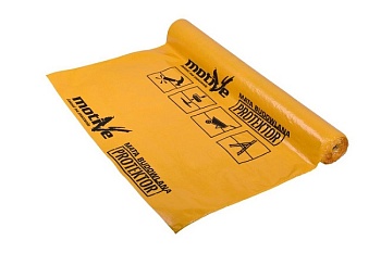 Пленка строительная с войлоком 1м x 10м, MOTIVE 010264