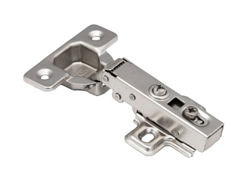 Петля накладная 09 с доводчиком 45мм H-0 clip-on, AKS 24153