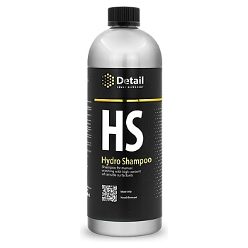 Автошампунь для ручной мойки с гидрофобным эффектом Hydro Shampoo, 1000 мл Detail DT-0159