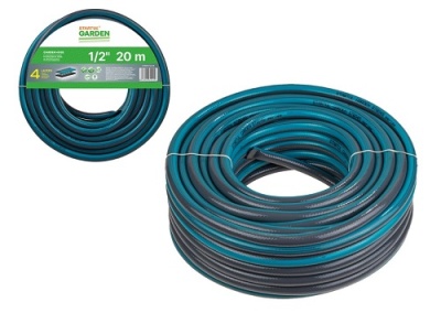 Шланг поливочный 1/2" 20м (4 слоя), STARTUL GARDEN ST6045-1/2-20