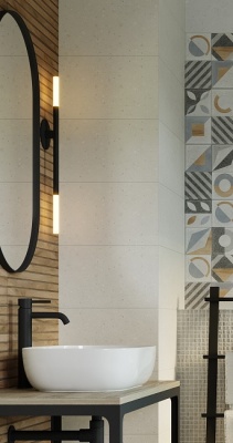 Плитка облицовочная Supreme grey wall 01 250х600мм Gracia Ceramica