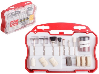 Набор аксессуаров для гравера WORTEX MGK020P11511 в боксе