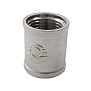Муфта соединительная латунная ВР-ВР 3/4'' никелированная VALFEX VF.170.N.034